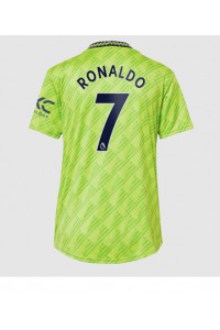 Manchester United Cristiano Ronaldo #7 Fotballdrakt Tredje Klær Dame 2022-23 Korte ermer